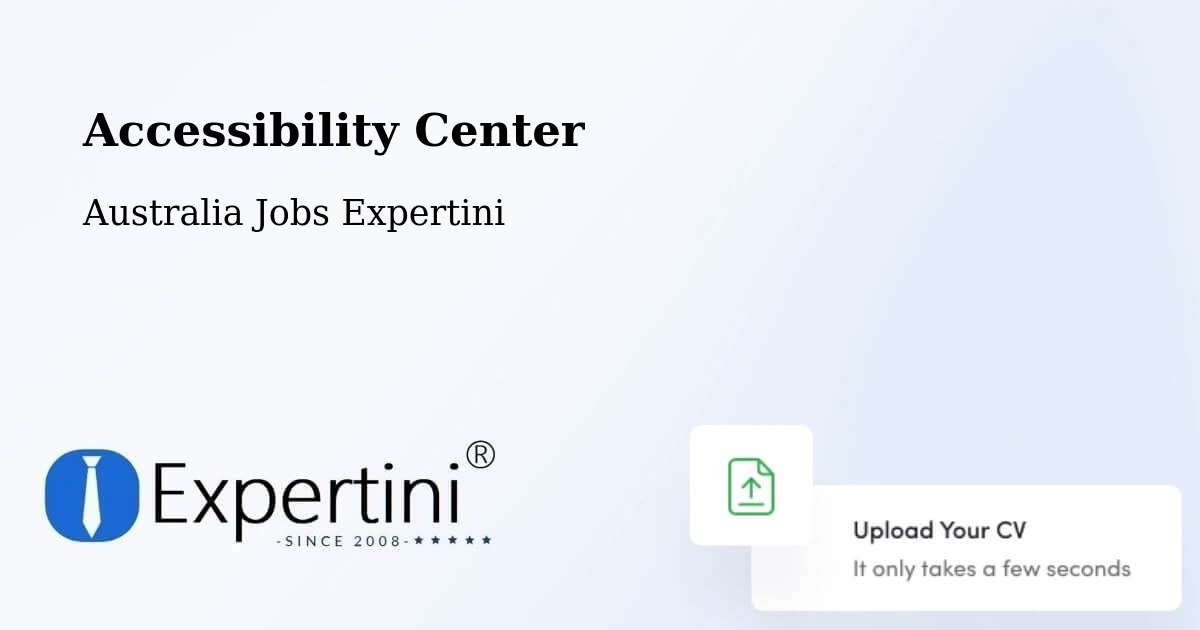 Accessibility Statement – East Hills - Australia Jobs Expertini