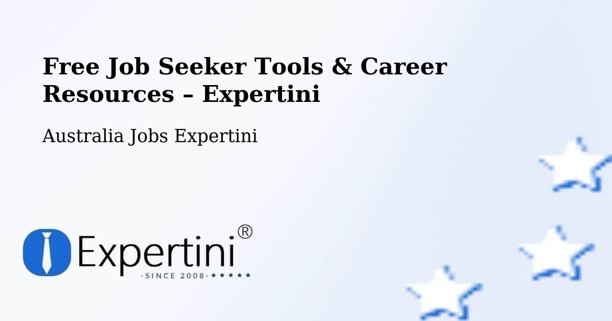 Free Job Seeker Tools & Career Resources – East Hills - East Hills, Australia Jobs Expertini
