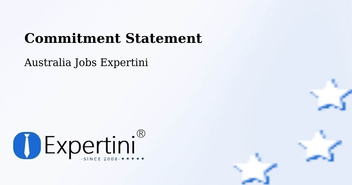 Corporate Commitment – East Hills - Australia Jobs Expertini