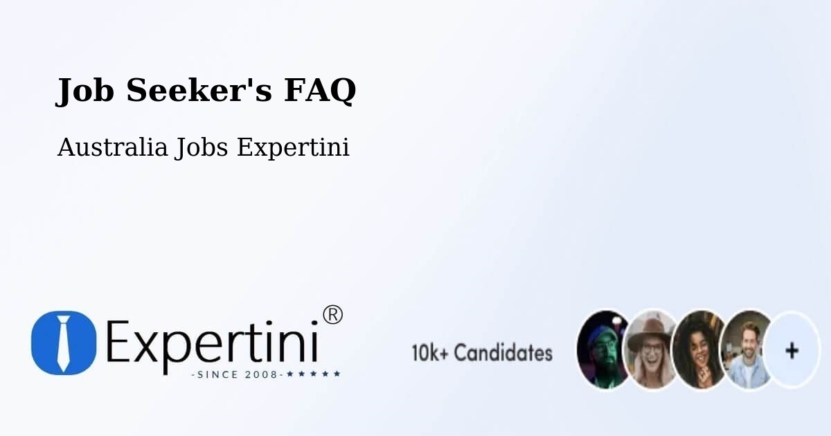 Job Seeker FAQ – East Hills - Australia Jobs Expertini